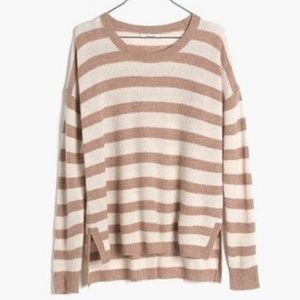 Madewell Warmlight Pullover Sweater in Stripe - S